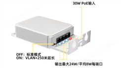 百兆一分三AI POE中繼器
